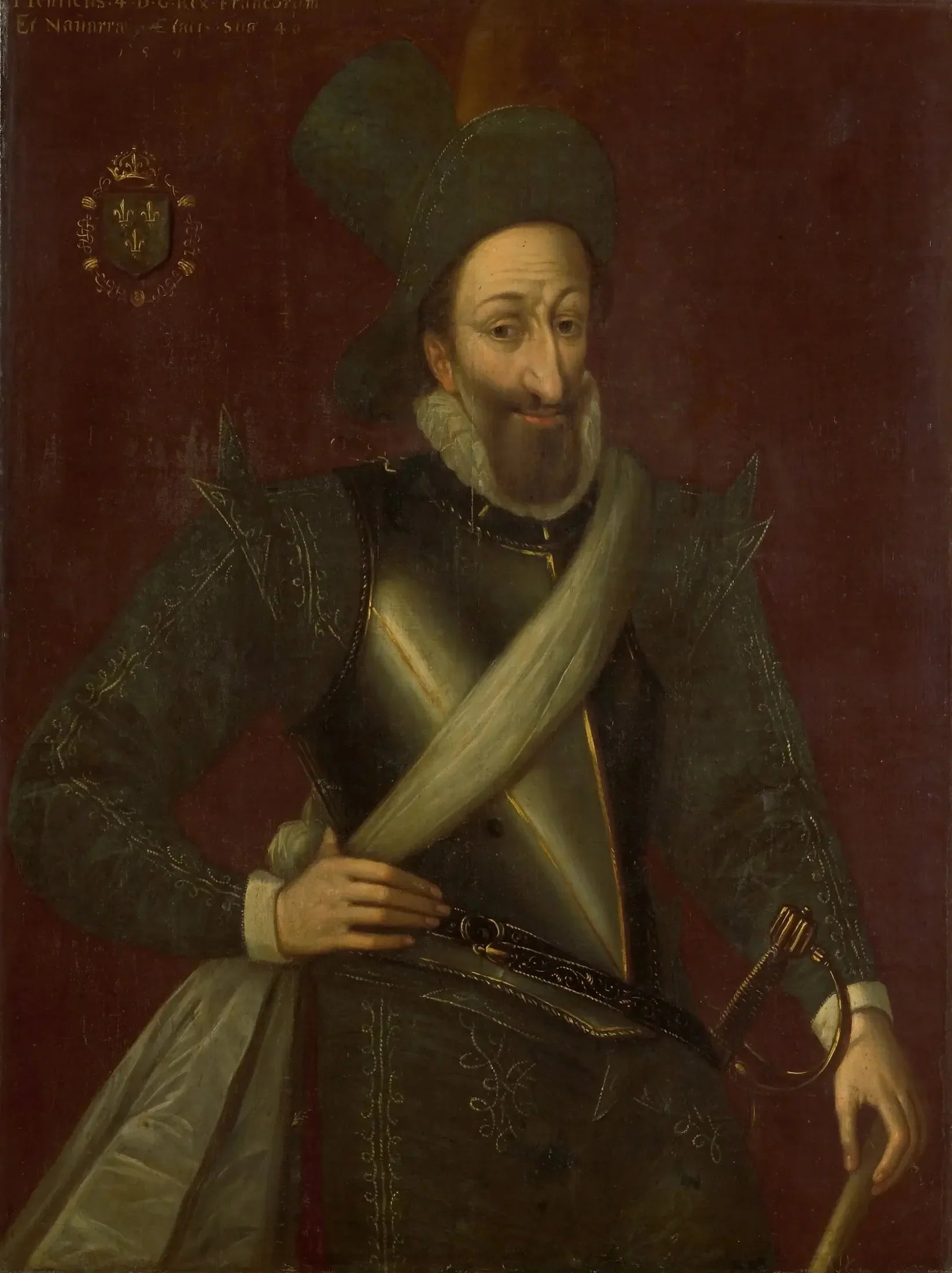 Henri IV (1553-1610), roi de France - Jacob Bunel image 1 tableau peint à l’huile sur toile