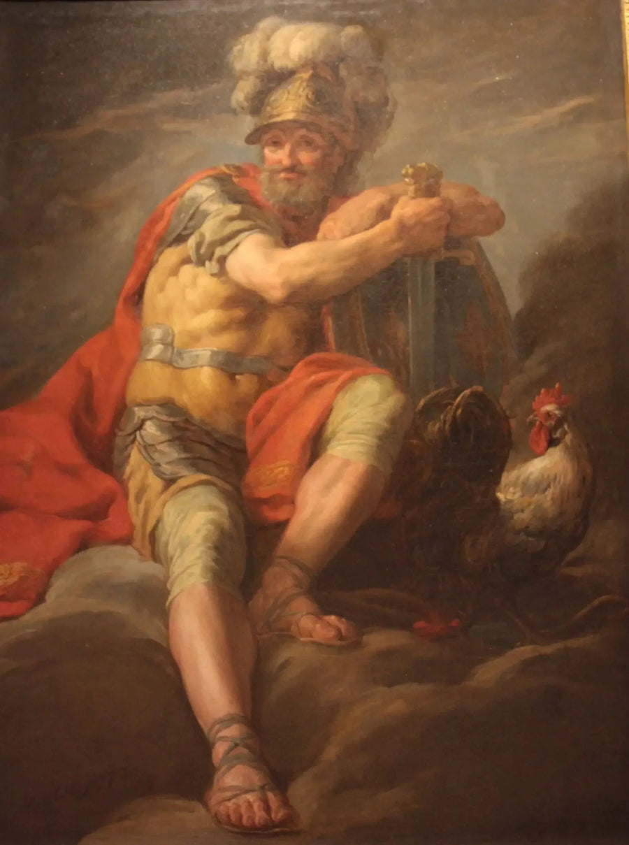 Henri IV en Dieu Mars - Nicolas-Bernard Lépicié image 1 reproduction d’œuvre d’art à l’huile