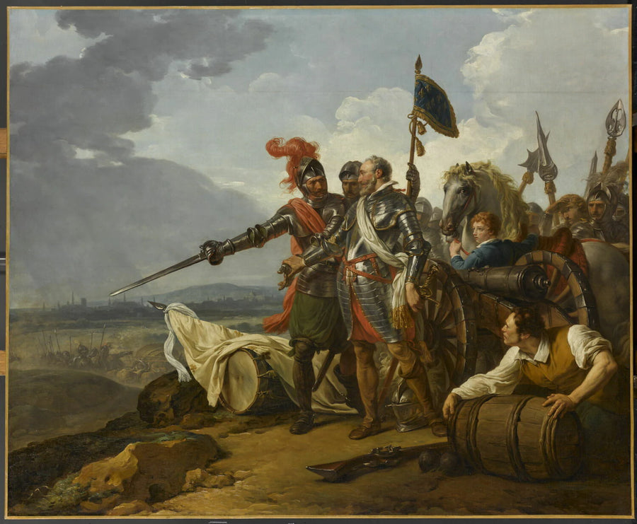 Henri IV faisant entrer des vivres dans Paris (août 1590) - François-André Vincent