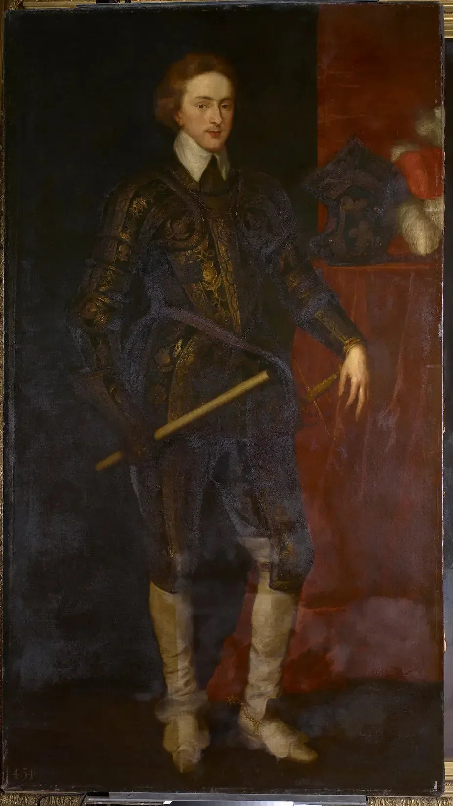 Henri, prince de Galles, fils de Jacques Ier et VI (1594-1612) - Antoine van Dyck image 1 reproduction de peinture à l’huile