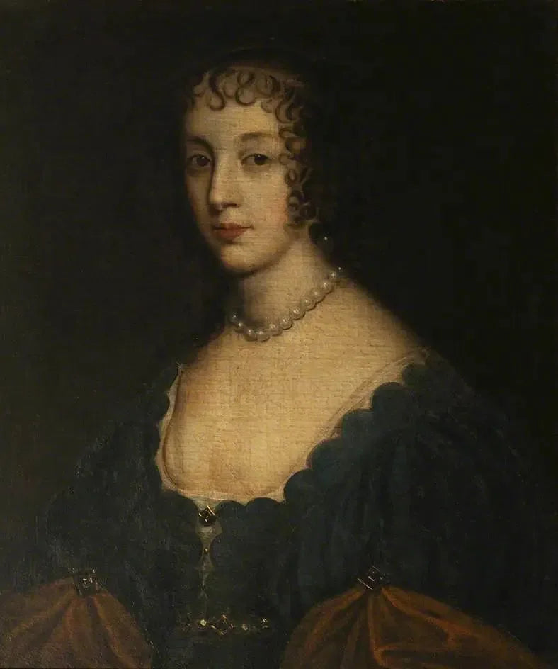 Henriette Marie (1609–1699) - Antoine van Dyck image 1 copie de tableau peinte à la main