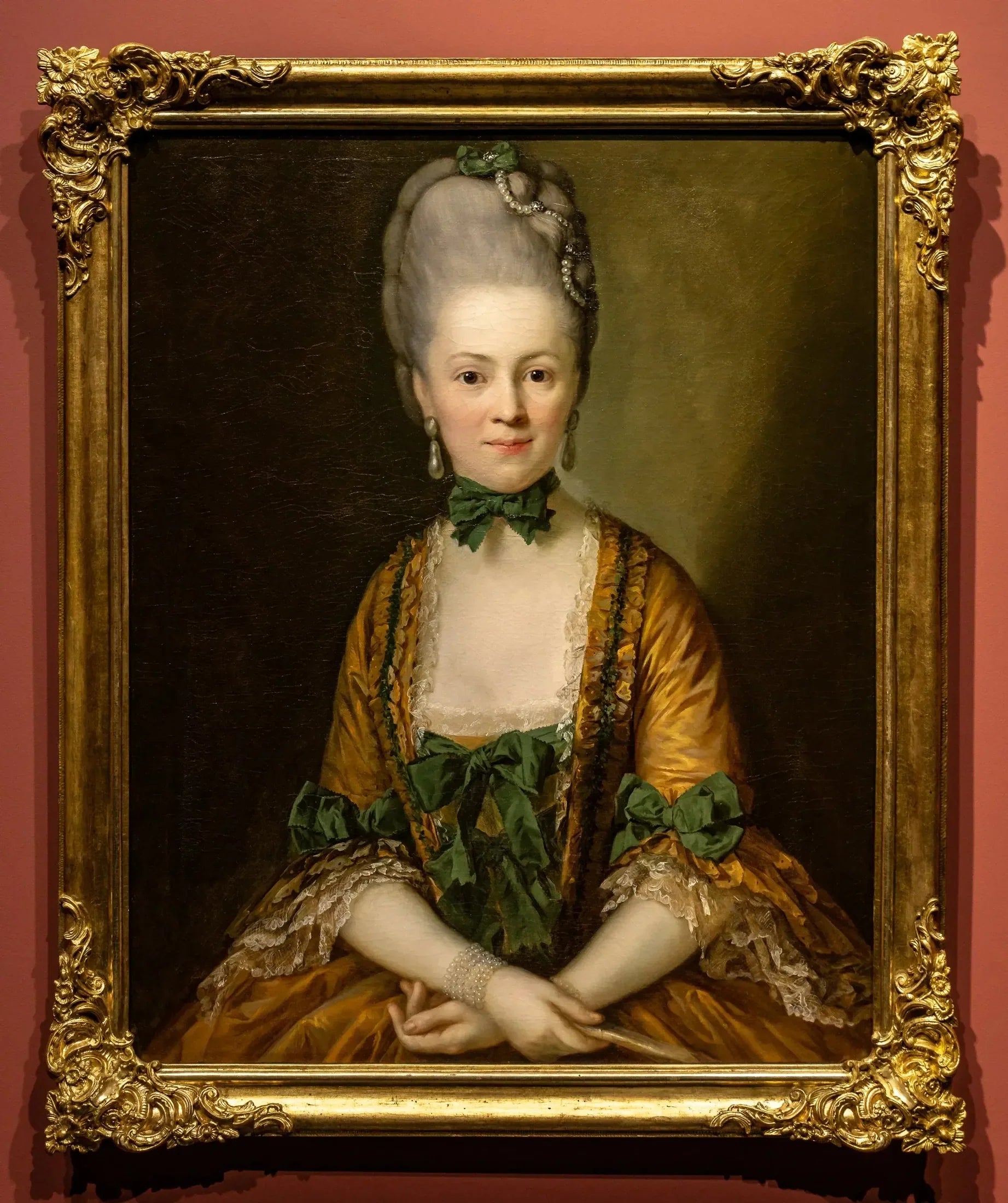 Henriette von Carlowitz, 1772 - Anton Graff image 1 reproduction de peinture à l’huile