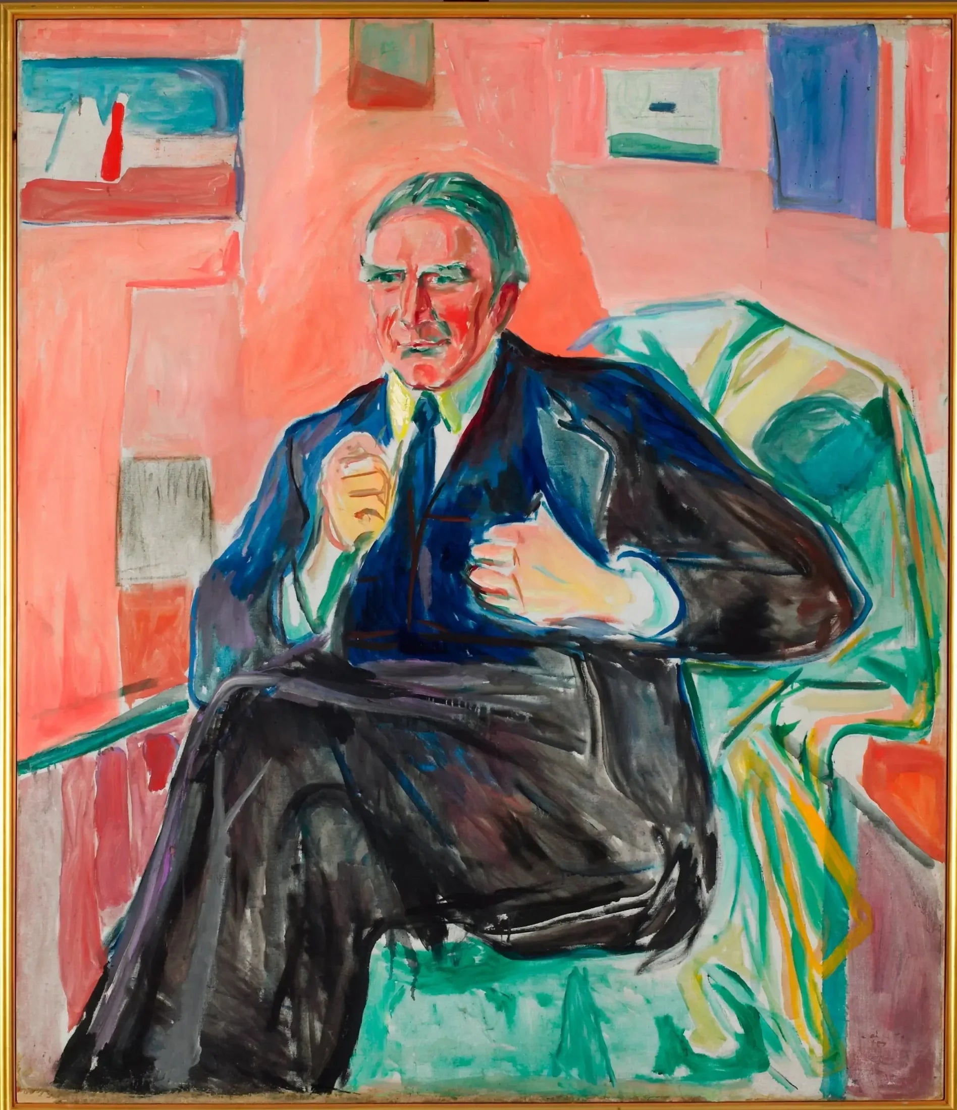 Henrik Bull - Edvard Munch image 1 copie de tableau peinte à la main