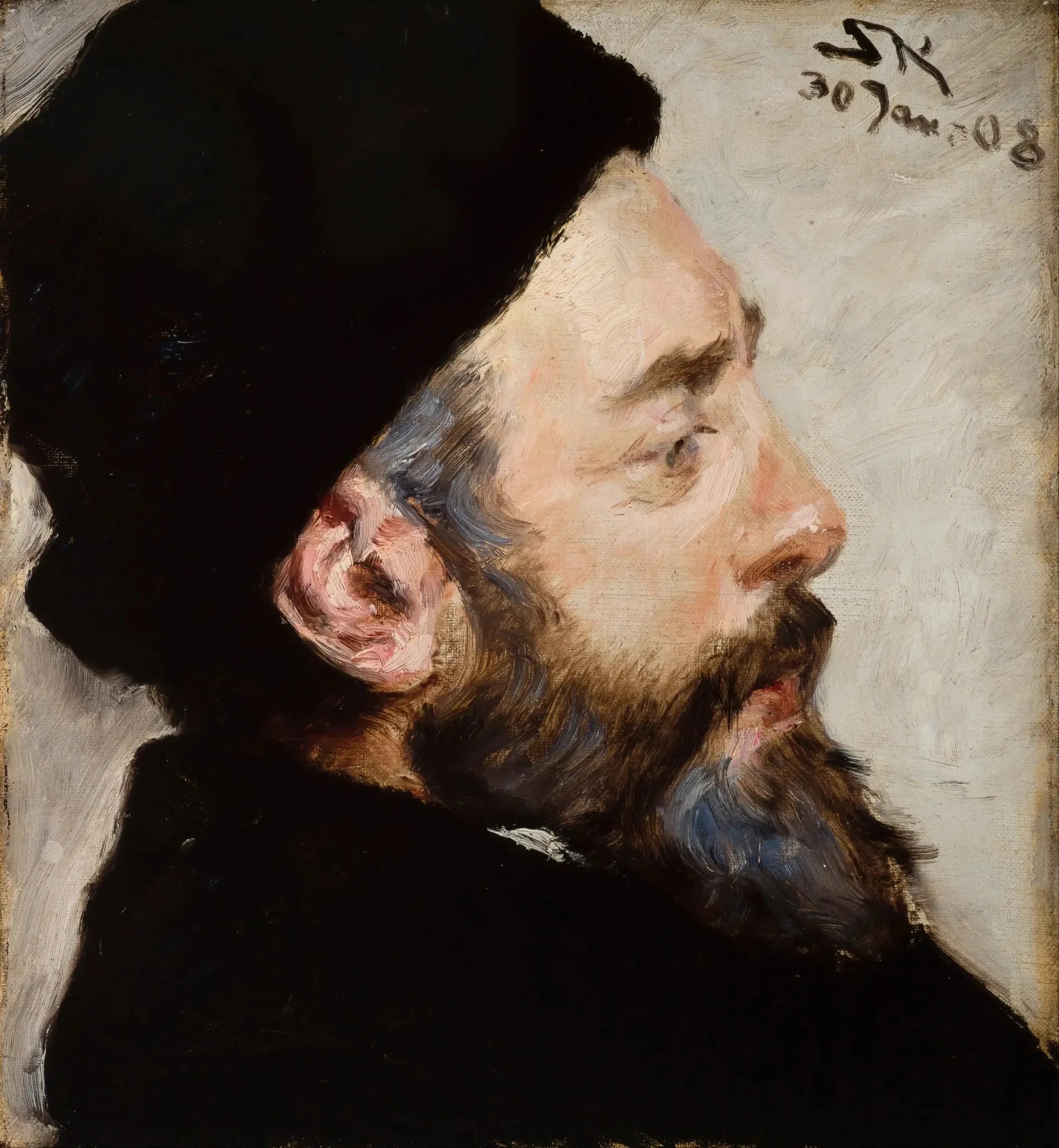 Henrik Pontoppidan - Peder Severin Krøyer image 1 reproduction d’œuvre d’art à l’huile