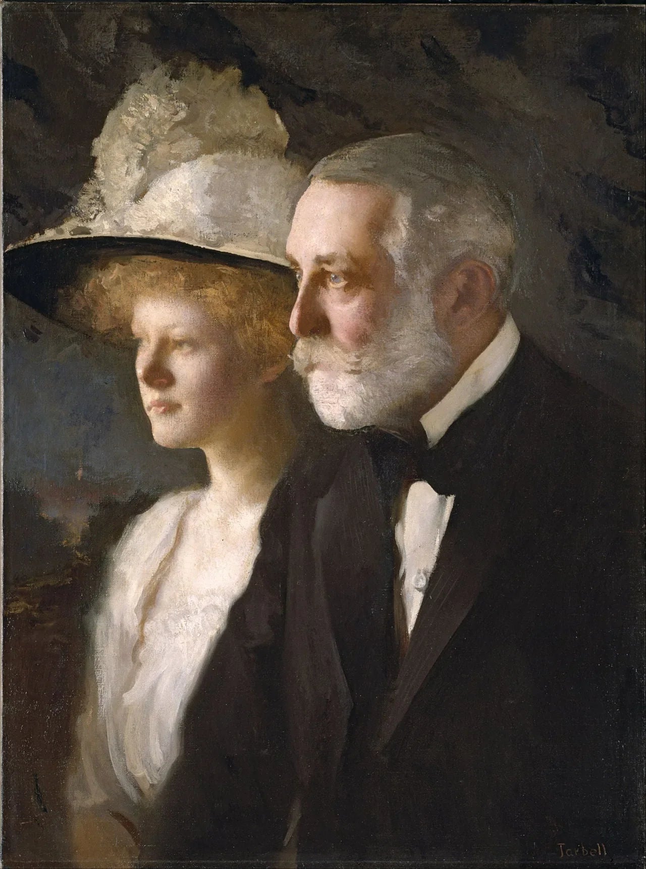 Henry Clay and Helen Frick - Edmund Charles Tarbell image 1 reproduction artisanale de tableau