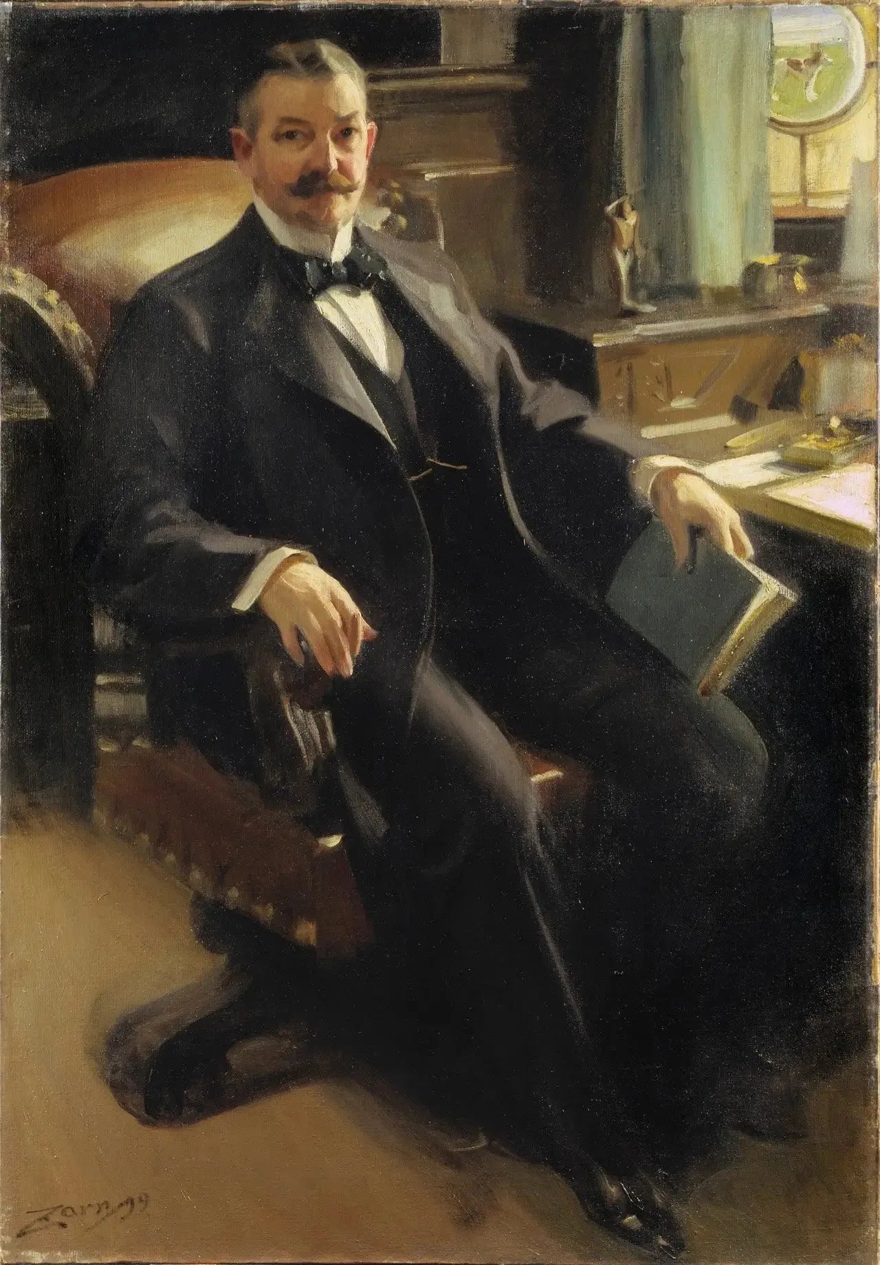 Henry Clay Pierce - Anders Zorn image 1 copie peinte à la main à l’huile