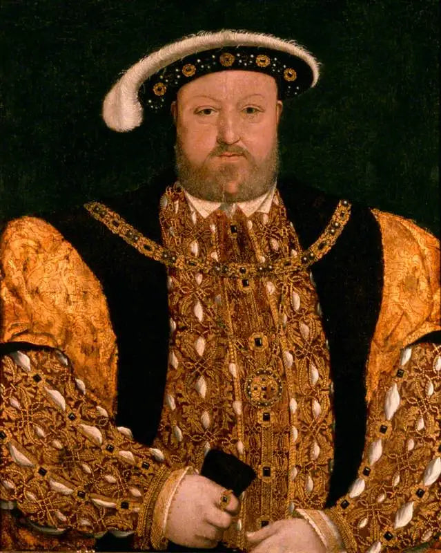 Henry VIII - Hans Holbein le Jeune image 1 copie de tableau peinte à la main