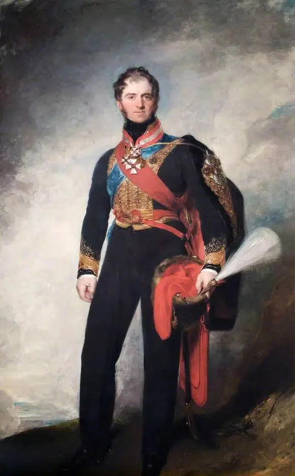 Henry William Paget (1768–1854), 1er marquis d'Anglesey, KG - Thomas Lawrence image 1 reproduction artisanale de tableau