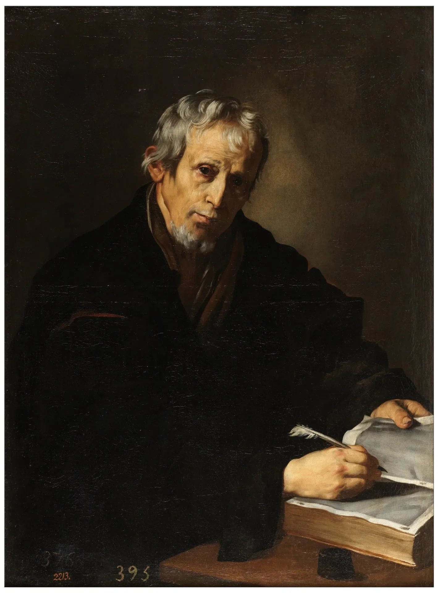 Héraclite - Jusepe de Ribera image 1 reproduction artisanale de tableau