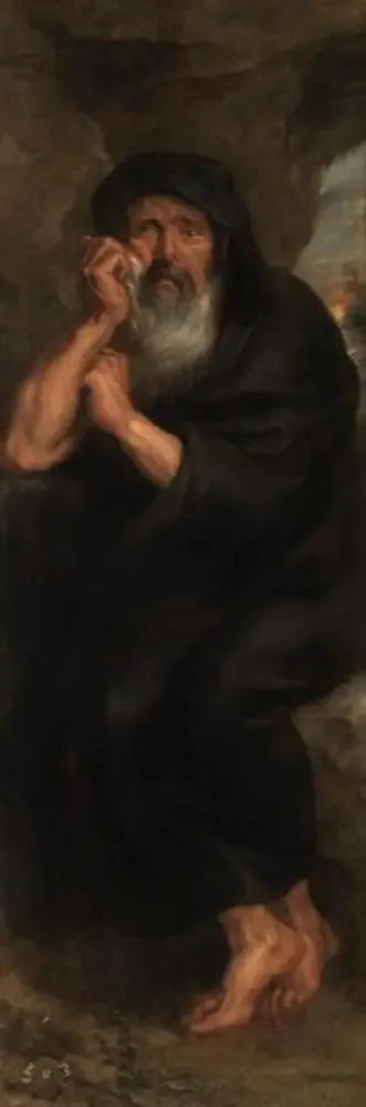 Héraclite, le philosophe qui pleure - Peter Paul Rubens image 1 reproduction de peinture à l’huile