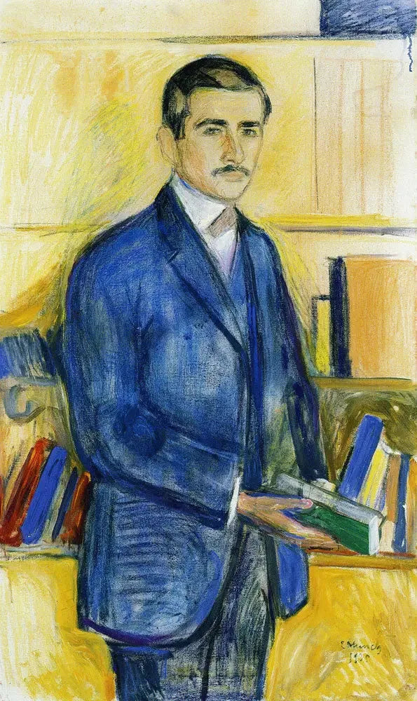 Herbert Esche - Edvard Munch image 1 copie peinte à la main à l’huile