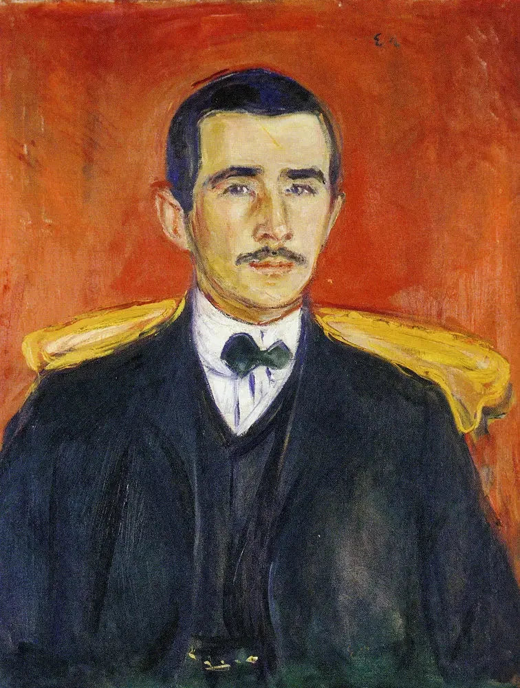 Herbert Esche - Edvard Munch image 1 reproduction de peinture à l’huile