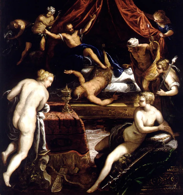 Hercule chassant le Faune - Jacopo Tintoretto