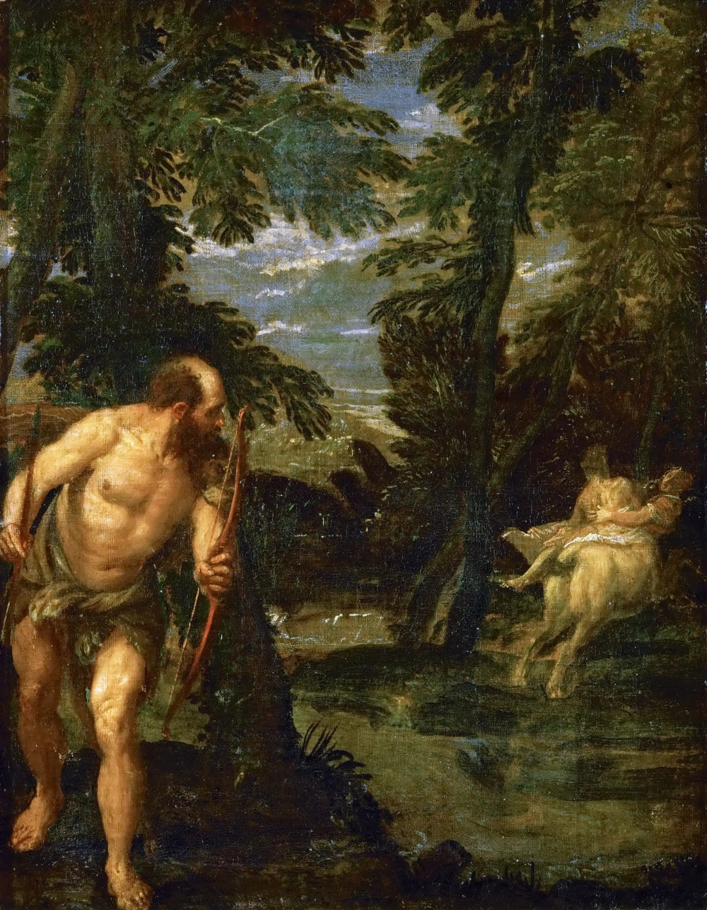Hercule Déjanire et le centaure Nessus - Paul Véronèse - Alpha Reproduction