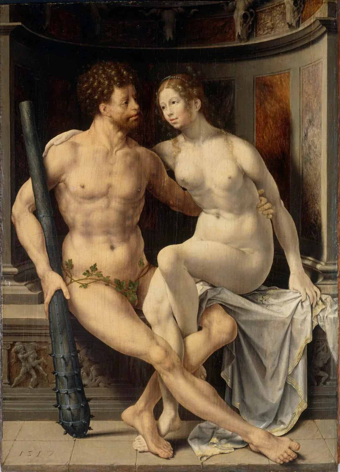 Hercule et Déjanire - Jan Gossaert image 1 tableau peint à l’huile sur toile