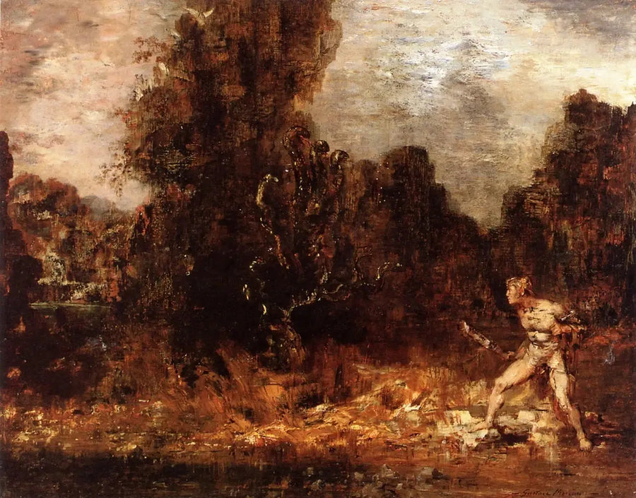 Hercule et l'Hydre de Lerne - Gustave Moreau