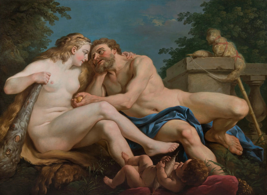 Hercule et Omphale - Louis Jean François Lagrenée