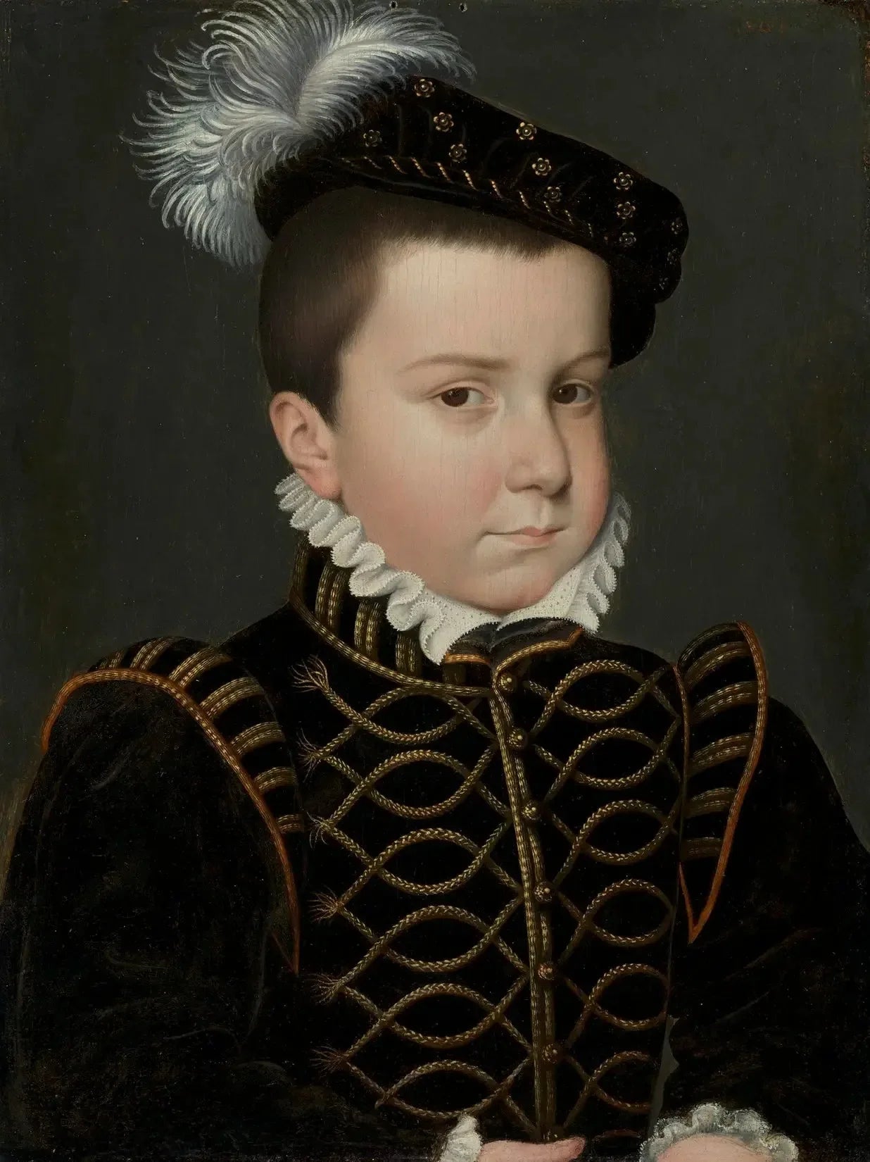 Hercule-François, duc d'Alençon et d'Anjou (1555-1584) - François Clouet image 1 copie peinte à la main à l’huile