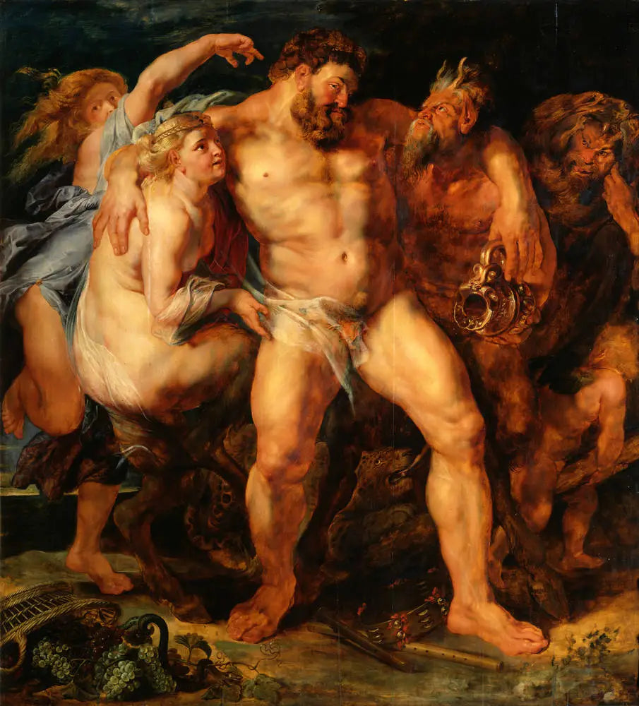 Hercule ivre - Peter Paul Rubens image 1 reproduction de peinture à l’huile