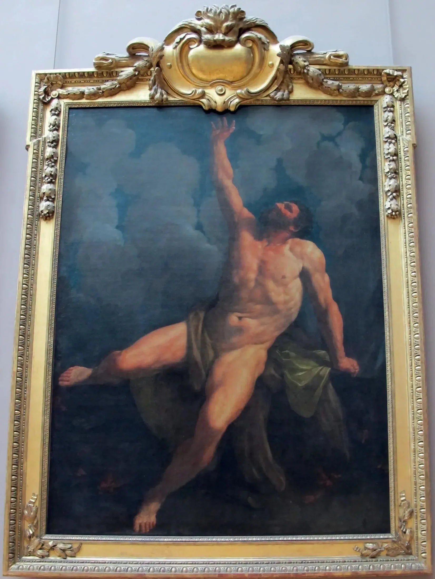 Hercule sur le bûcher - Guido Reni image 1 reproduction d’œuvre d’art à l’huile