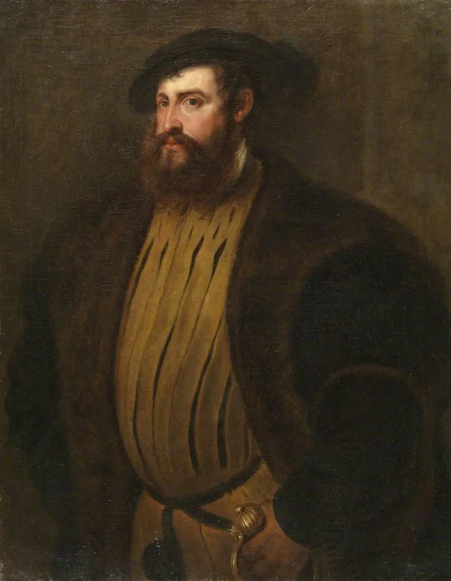 Hernan Cortez (?) (d'après Titien) - Peter Paul Rubens