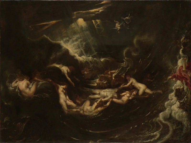 Héro et Léandre - Peter Paul Rubens