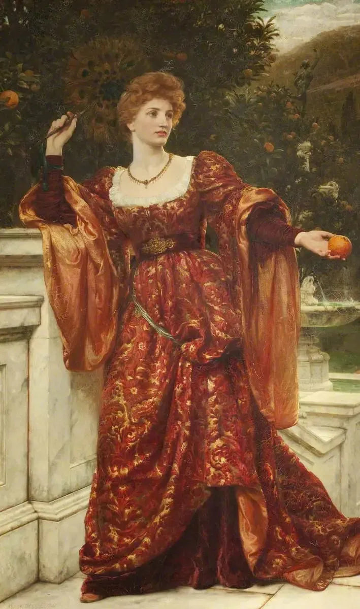 Hesperia - Frank Bernard Dicksee image 1 reproduction artisanale de tableau