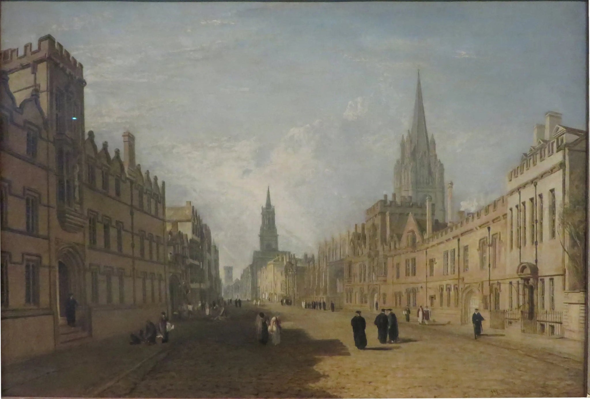 High Street, Oxford - J. M. W. Turner image 1 reproduction artisanale de tableau