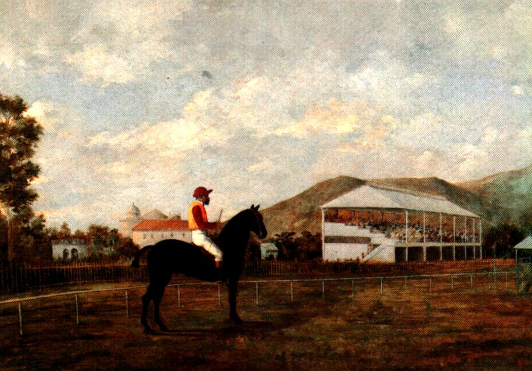 Hipodromo de Sabana Grande. - Arturo Michelena image 1 reproduction de peinture à l’huile