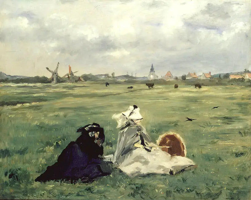 Hirondelles - Édouard Manet image 1 reproduction de peinture à l’huile