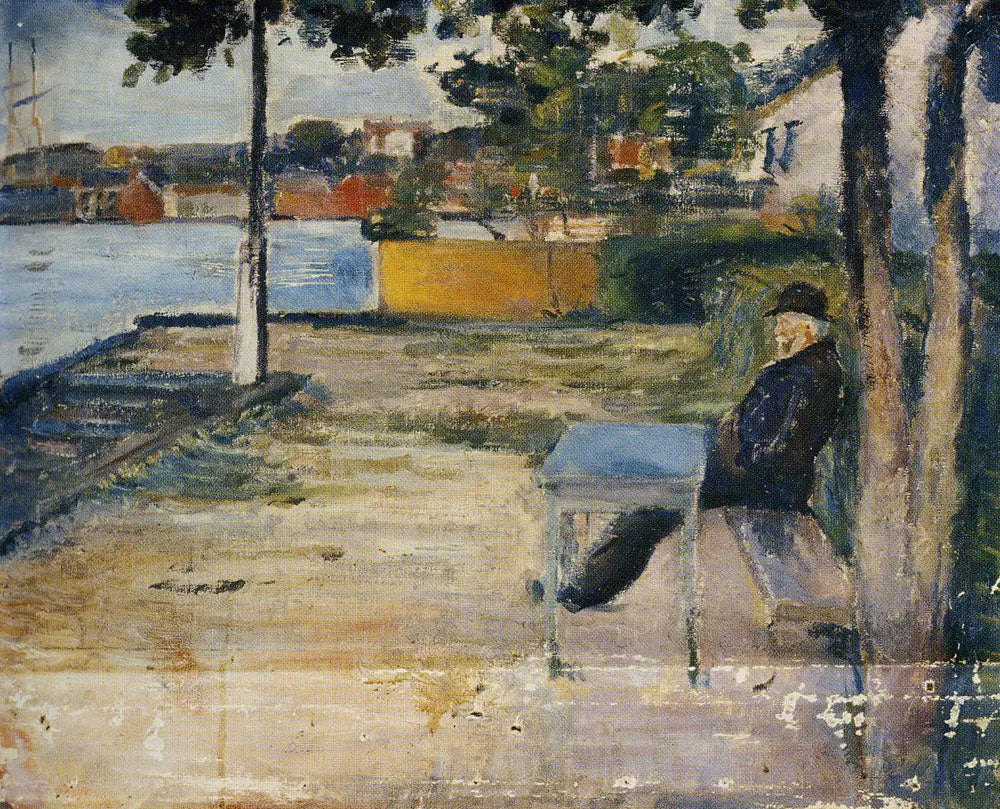 Hisøya près d'Arendal - Edvard Munch image 1 tableau peint à l’huile sur toile