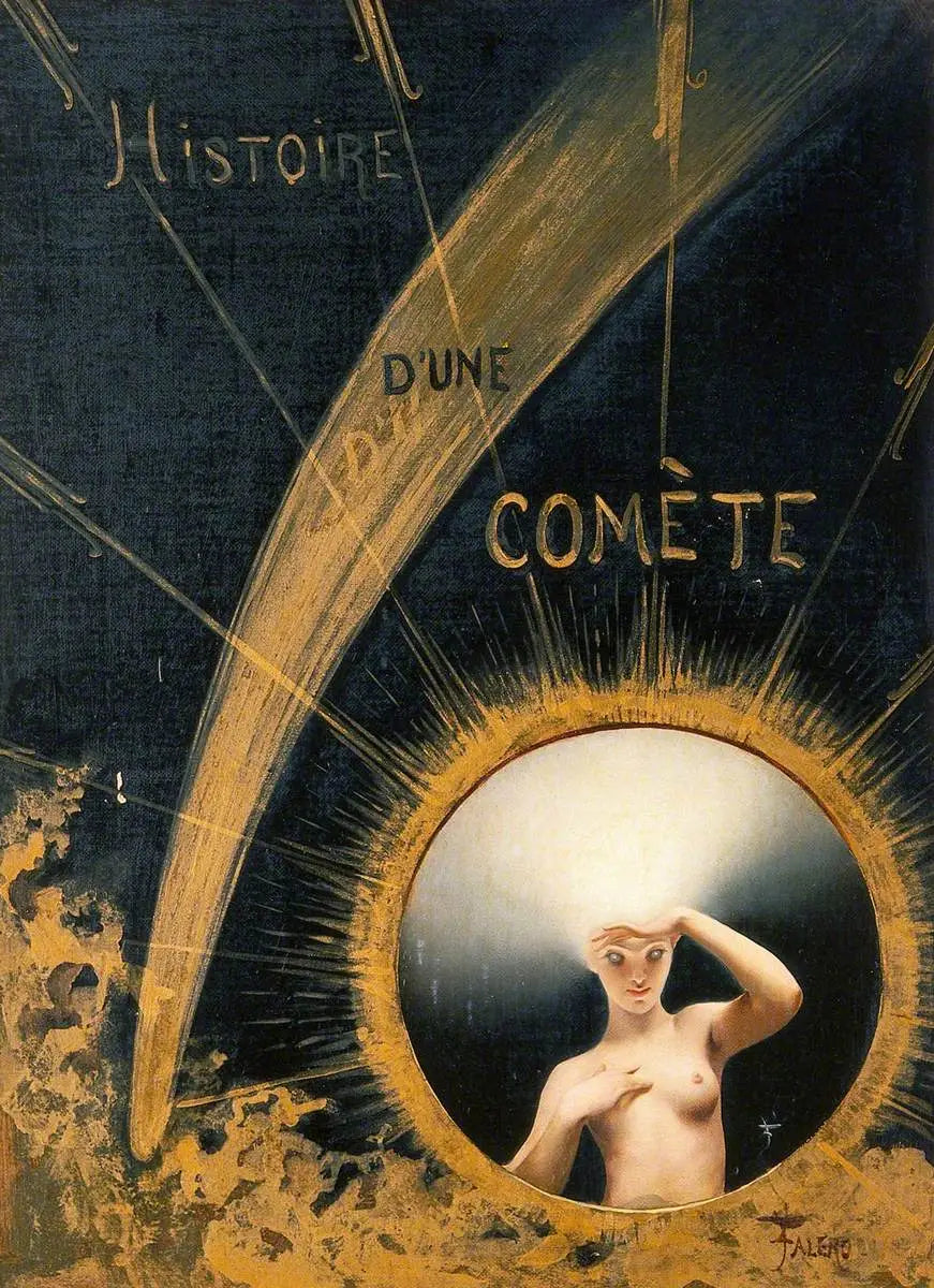 Histoire d'une comète - Luis Ricardo Falero image 1 reproduction de peinture à l’huile