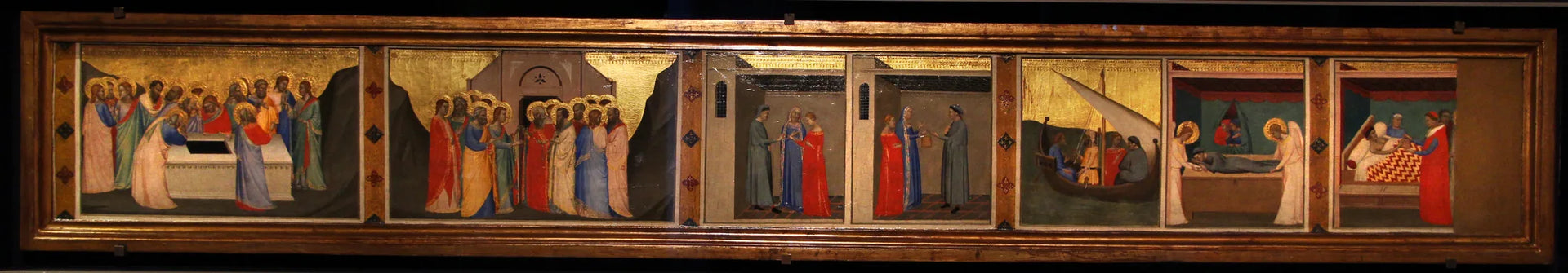 Histoire de la véritable ceinture - Bernardo Daddi image 1 reproduction de peinture à l’huile