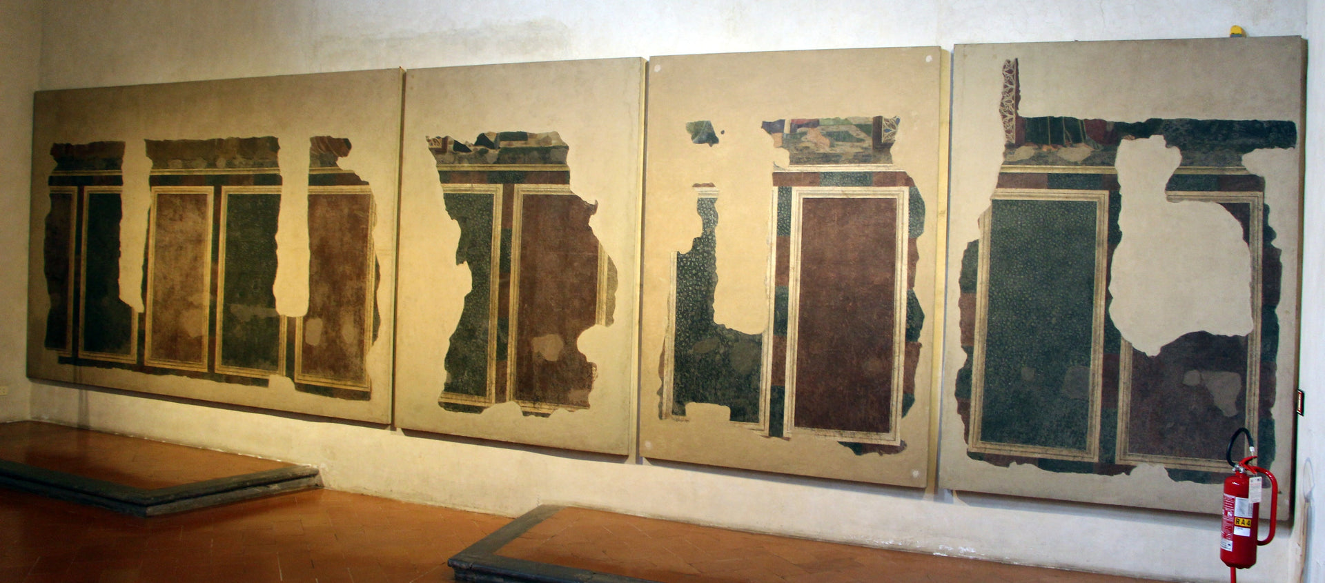 Histoires de la Vierge de Sant'Egidio - Alesso Baldovinetti image 1 copie peinte à la main à l’huile