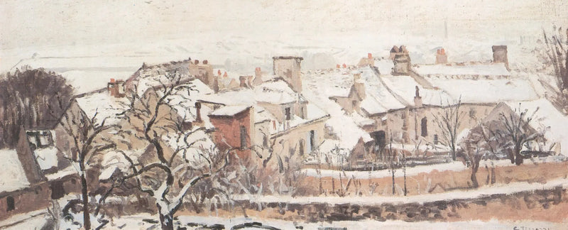 Hiver - Camille Pissarro