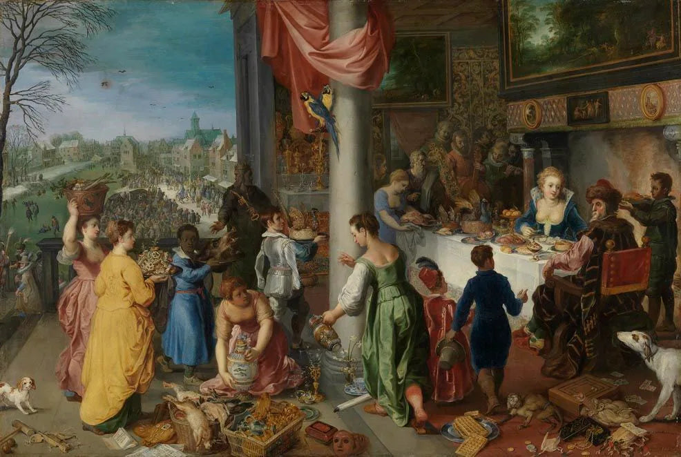 Hiver - Jan Brueghel l'Ancien image 1 tableau peint à l’huile sur toile