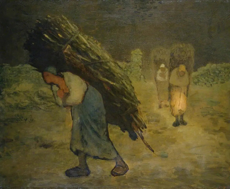 Hiver, les ramasseurs de pédés - Jean-François Millet