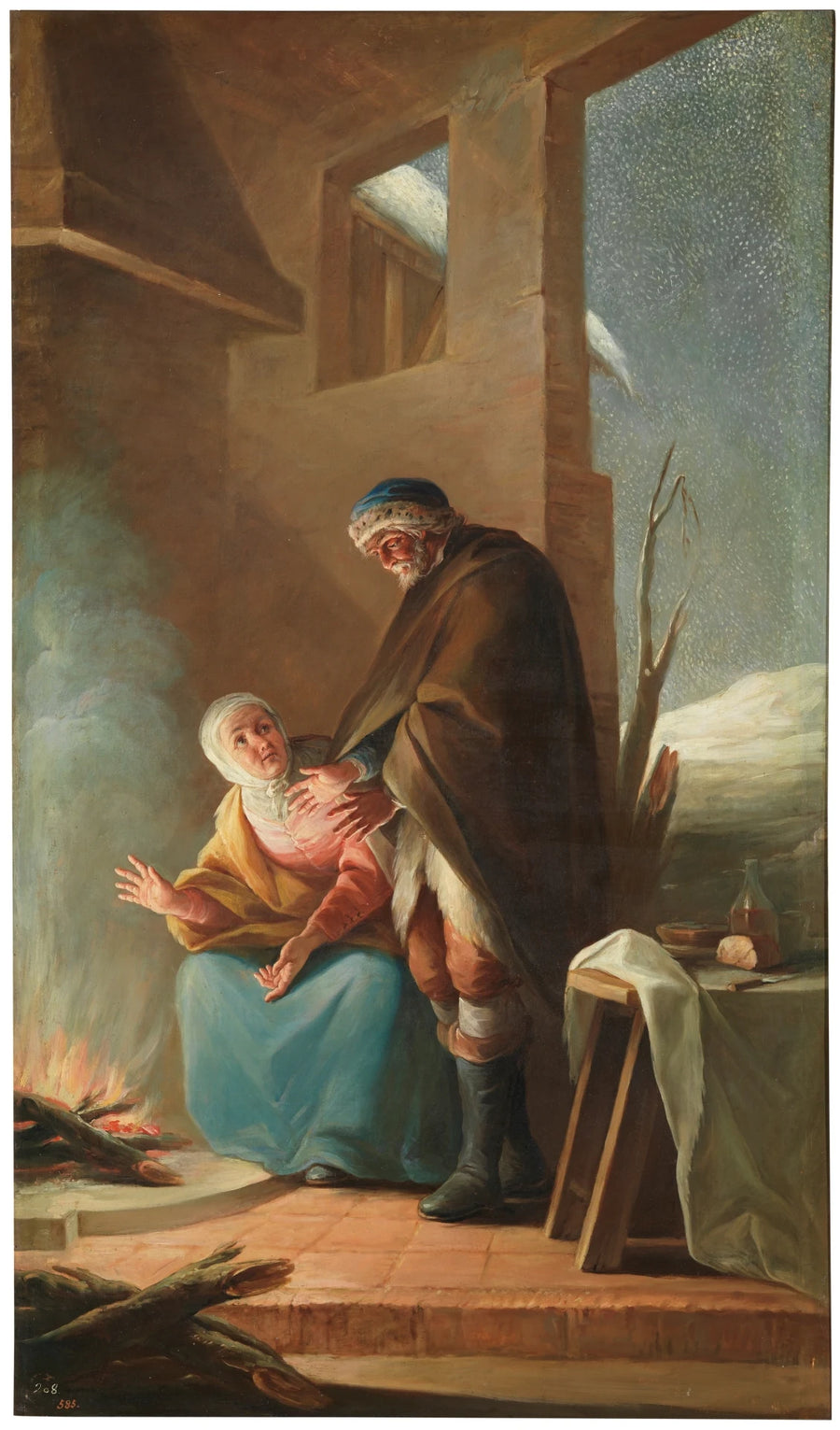 Hiver - Mariano Salvador Maella