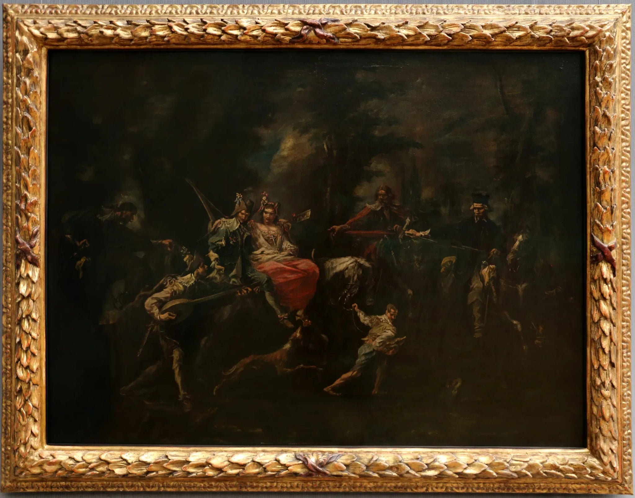 Hochzeitszug - Alessandro Magnasco image 1 reproduction artisanale de tableau