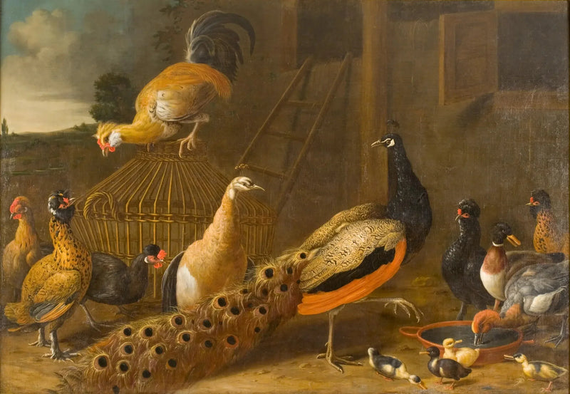 Hoenderhof - Melchior de Hondecoeter