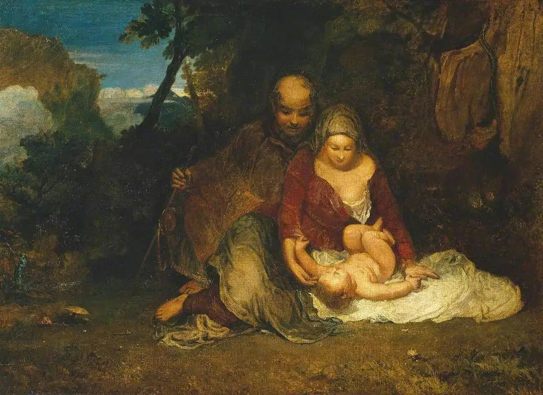 Holy Family - J. M. W. Turner image 1 reproduction réalisée par Alpha Reproduction
