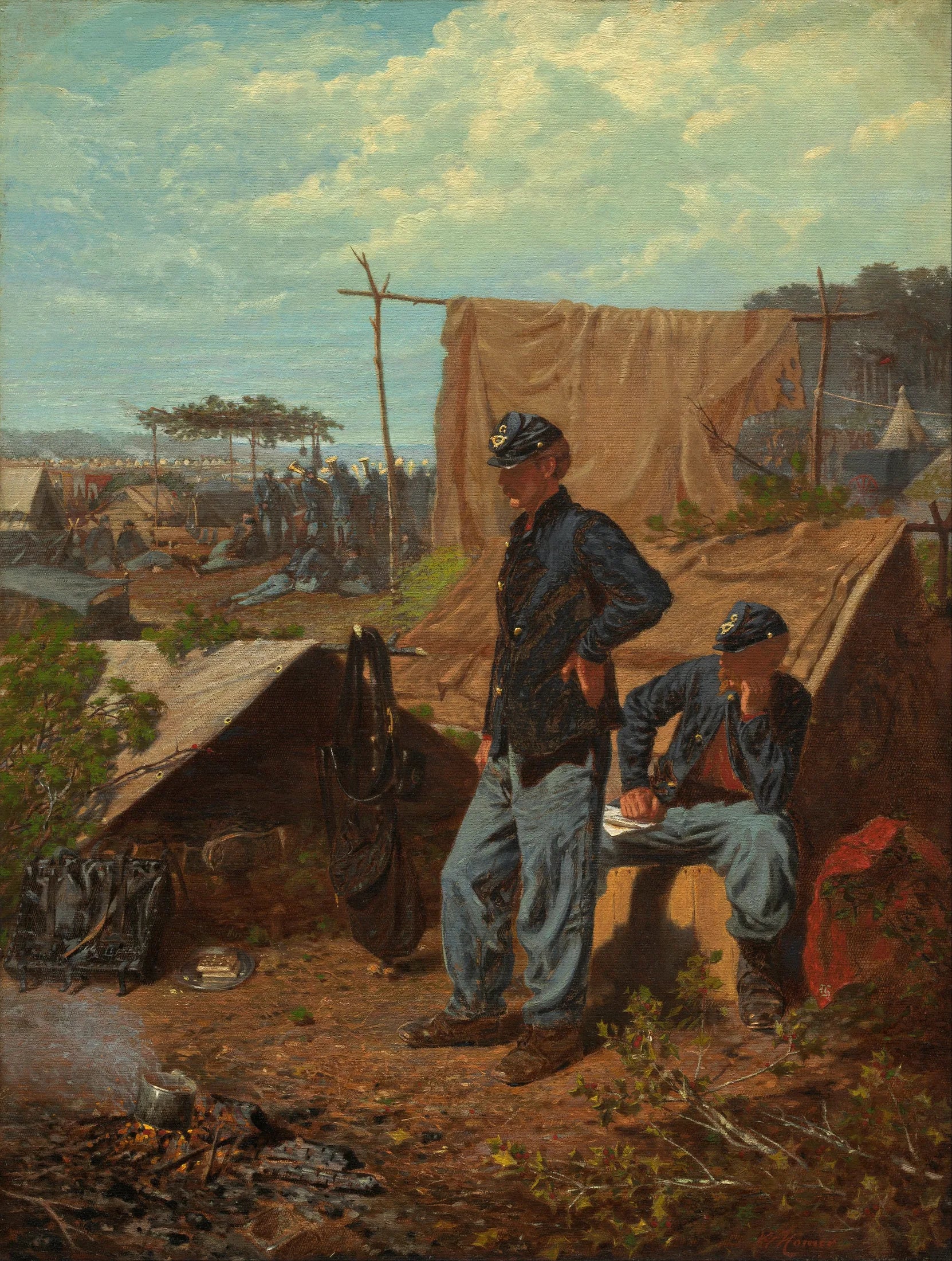 Home Sweet Home - Winslow Homer image 1 copie de tableau peinte à la main