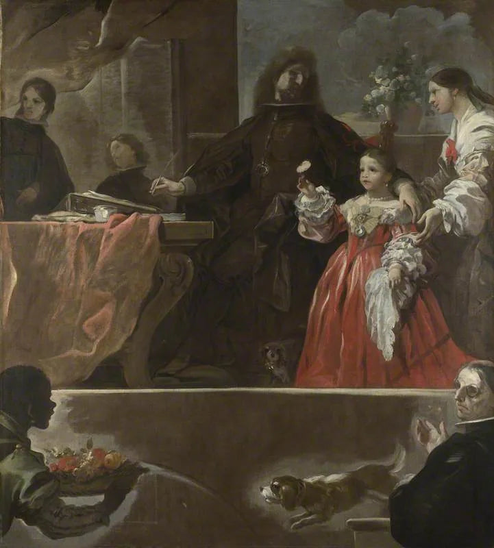Hommage à Velázquez - Luca Giordano image 1 tableau peint à l’huile sur toile