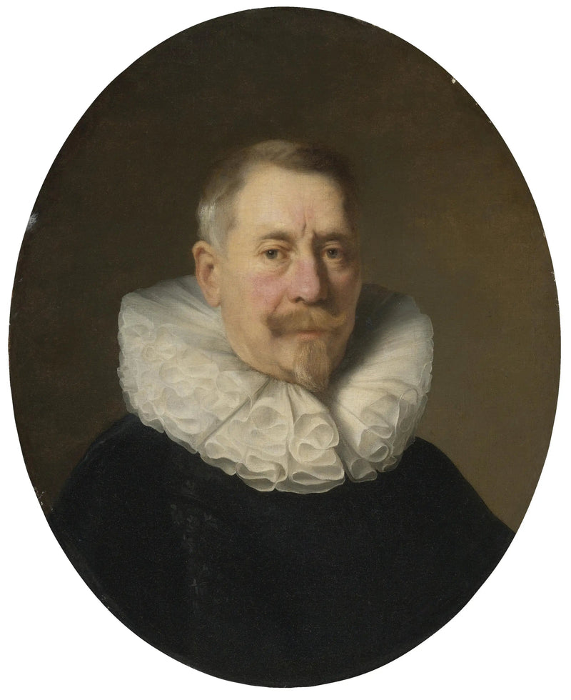 Homme âgé portant un col en 8 « à la confusion » - Rembrandt