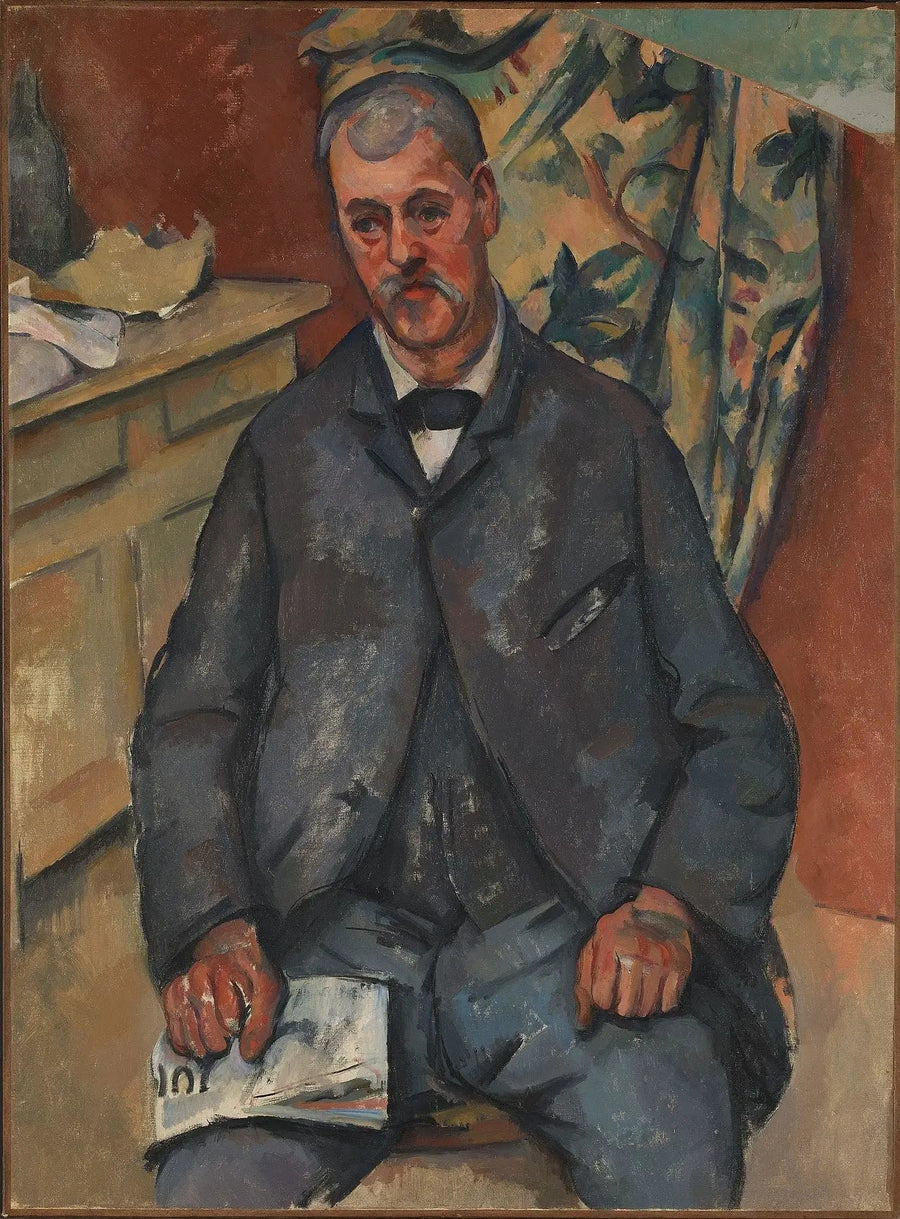 Homme assis - Paul Cézanne