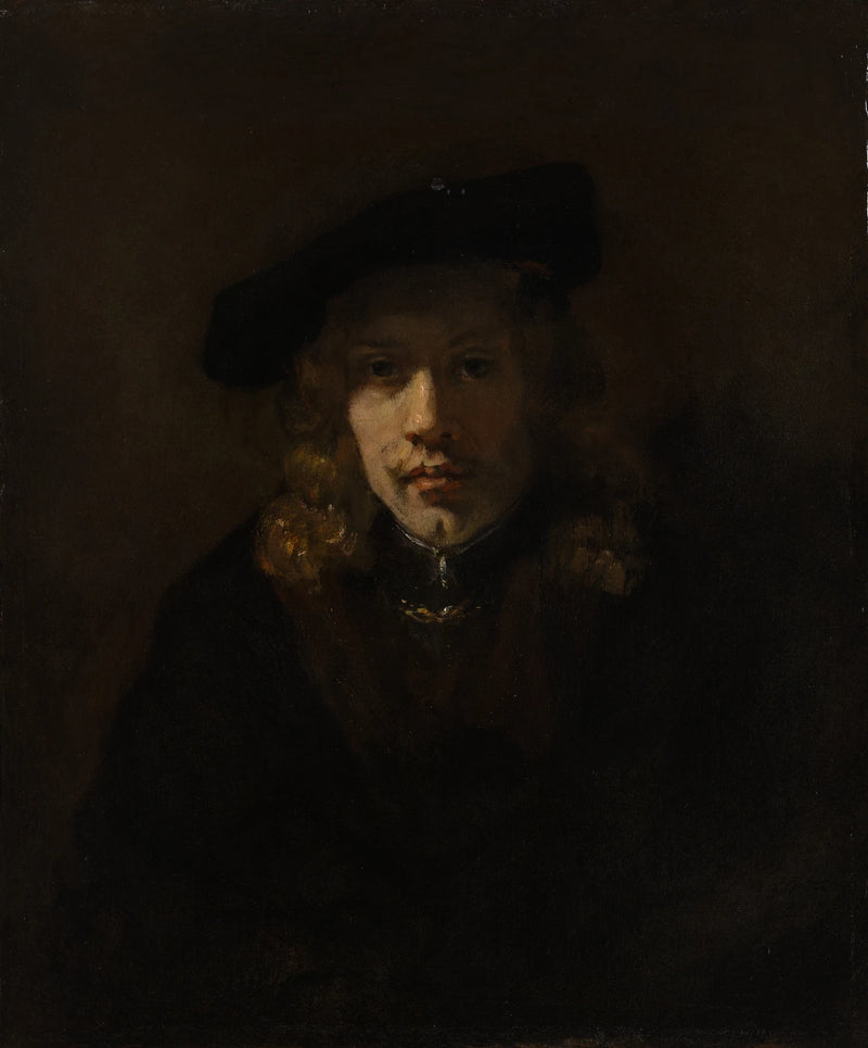 Homme au béret - Rembrandt