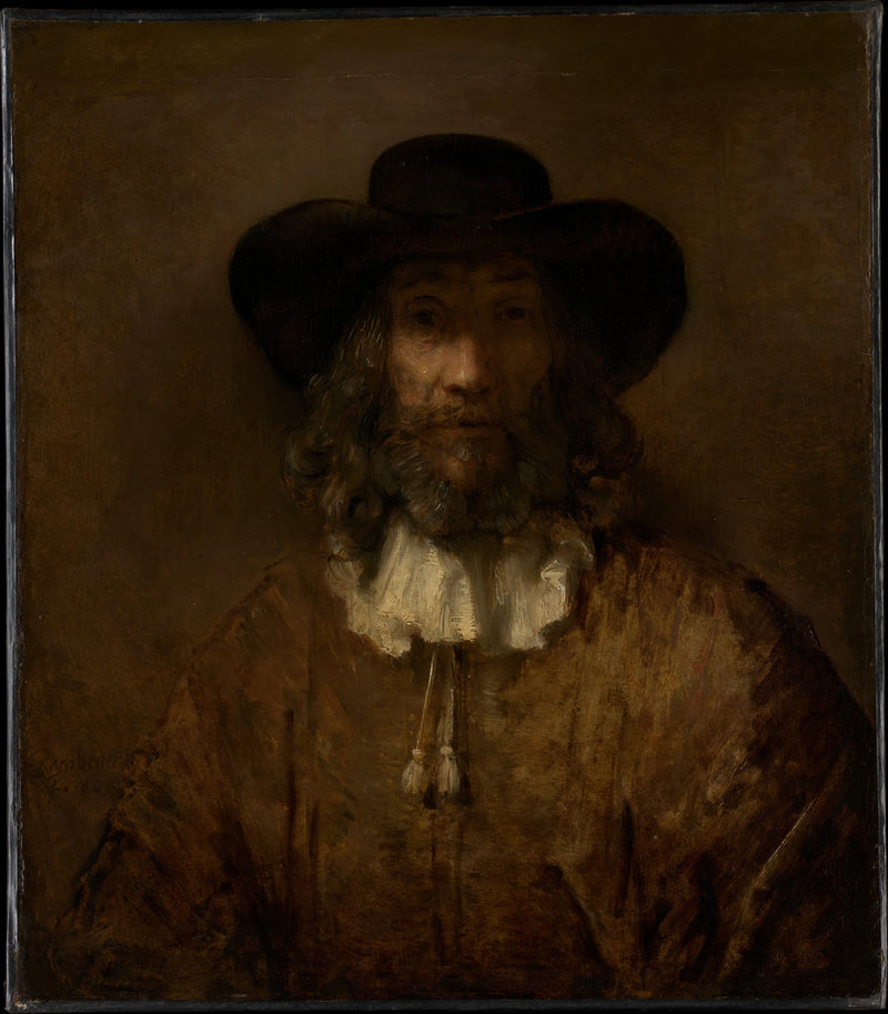 Homme barbu - Rembrandt