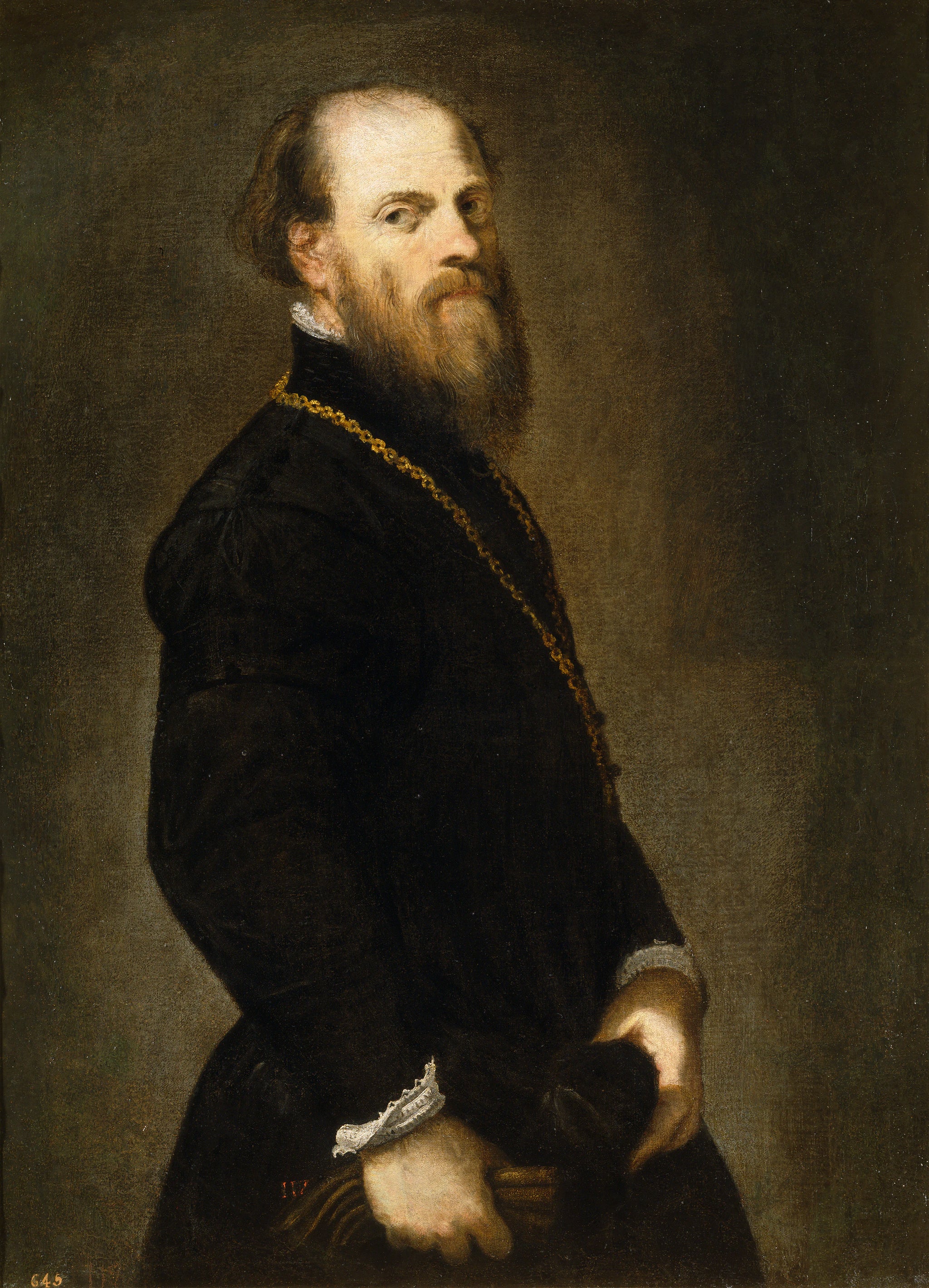 Homme à la chaîne d'or - Le Tintoret