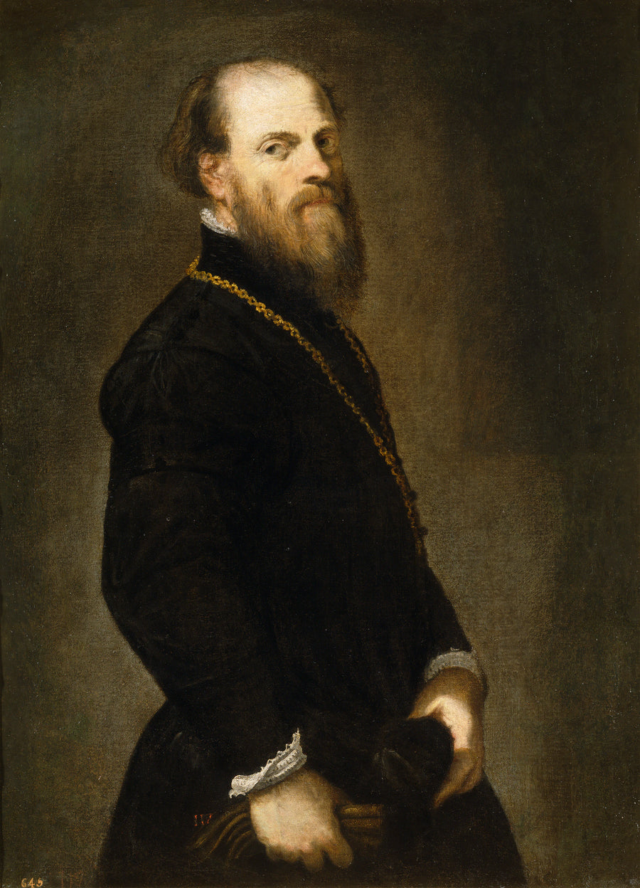 Homme à la chaîne d'or - Le Tintoret