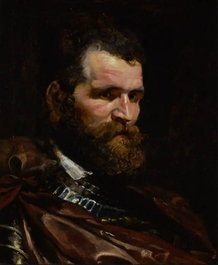 Homme en armure - Peter Paul Rubens image 1 copie peinte à la main à l’huile